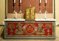 Švč. Sakramento koplyčios altorius. Tomo Vyšniausko fotografija