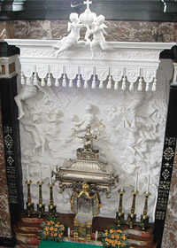 Šv. Kazimiero koplyčios altorius. Tomo Vyšniausko fotografija