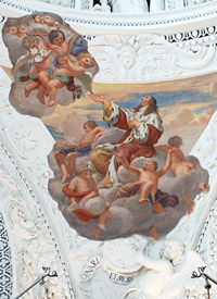 Šv. Kazimieras lydimas į dangų. Silvijos Knezekytės  fotografija