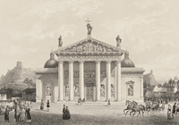 Vilniaus katedra. 1847 m. 